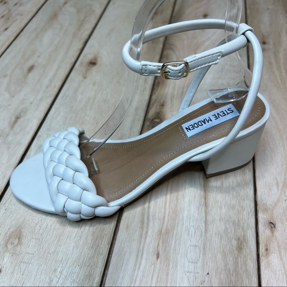 Steve Madden Braided Block Sandals - Picture 10 of 16
